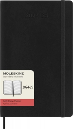 Ежедневник на 2025-2026 гг Moleskine Academic Soft (DSB18DC3) 13х21см, 400 стр. мягкая обложка черный