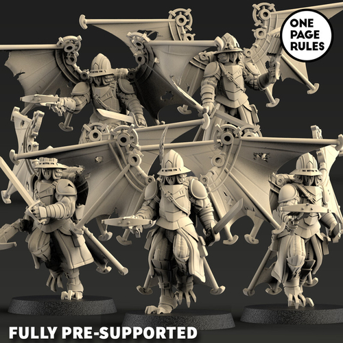 Armies of the Imperium Adeptus Mechanicus  Pteraxii Sterylizors 1 шт. миниатюра для dnd, днд, pathfinder, фентези, Настольная игра, НРИ, Варгейм, РПГ