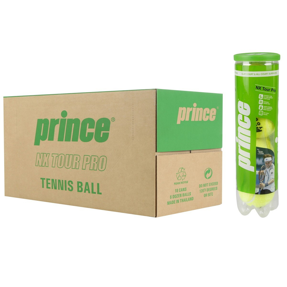Теннисные мячи PRINCE NX TOUR PRO 18X4 (72 balls)