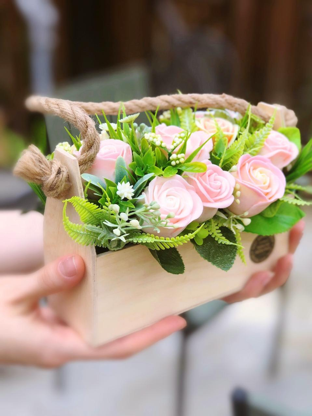 «Нежный» букет-композиция