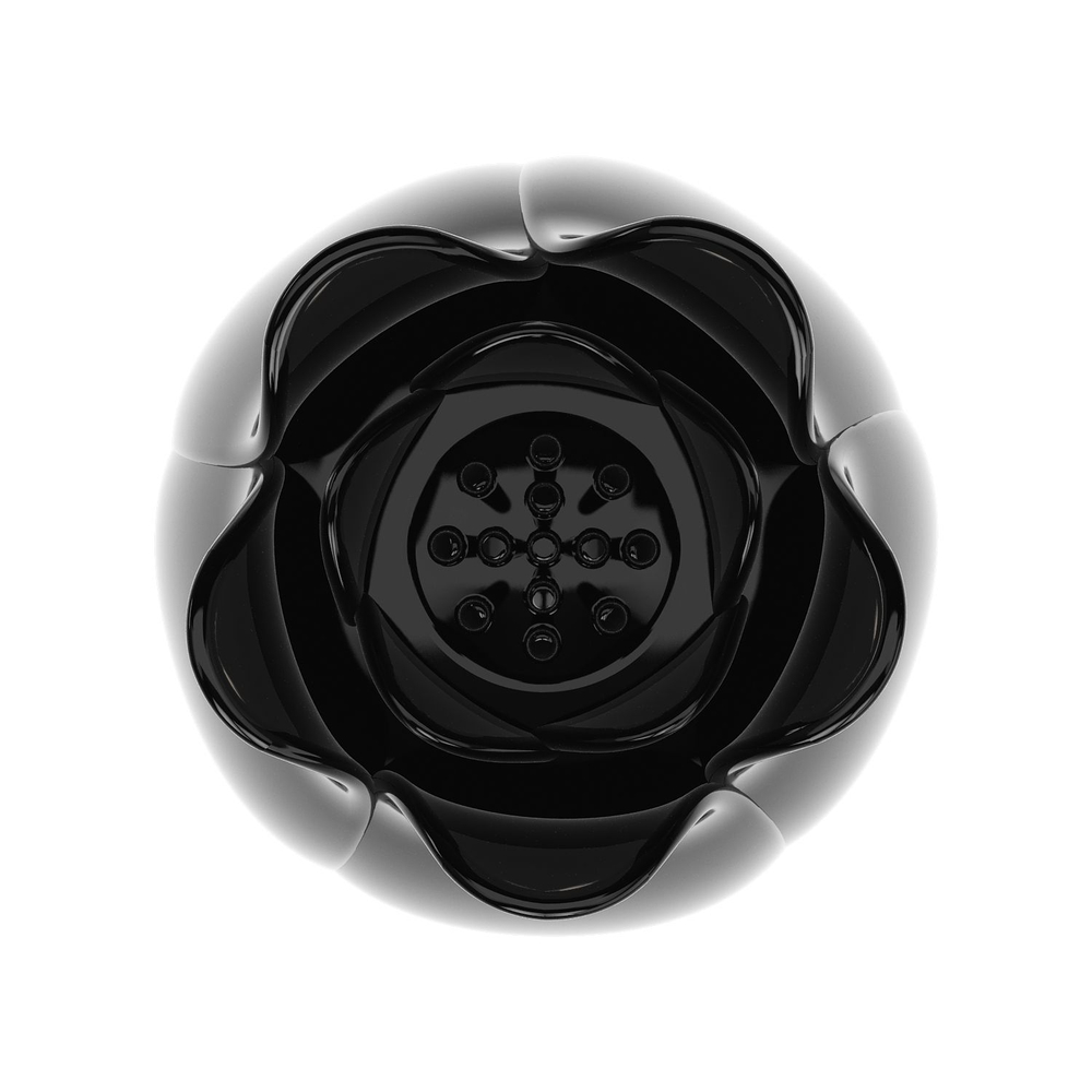 Черная насадка для wand-массажера (Цвет: черный)