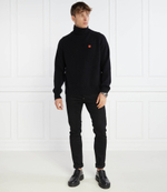 Хлопковый гольф Kenzo - черный(FD65PU4283LC)