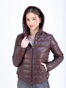 Куртка женская из натуральной  кожи
