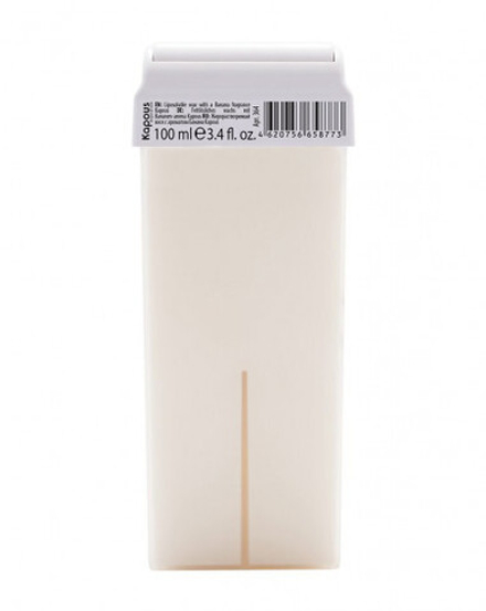 2 Kapous Professional Depilation Воск жирорастворимый,  с ароматом Банана в картридже , 100мл