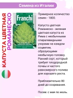 Капуста цветная Романеско семена 3,2г.-1800шт.