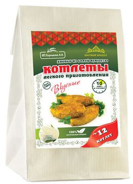 Котлеты из белой кукурузы с асафетидой и специями 230г