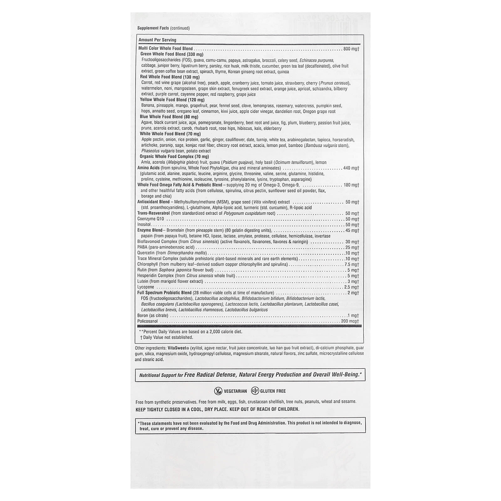 NaturesPlus, Source of Life Gold®, жевательные таблетки, со вкусом тропических фруктов, 90 таблеток