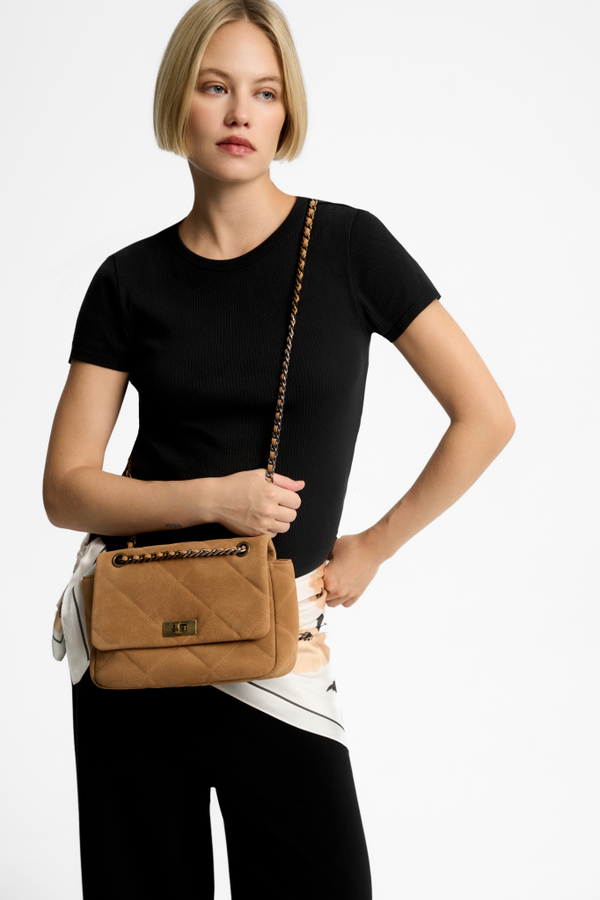 KELLY S пекан из замши