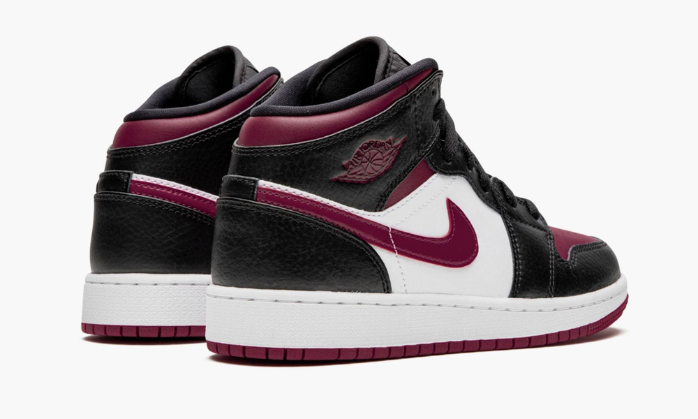 Air Jordan 1 Mid GS "BRED TOE"