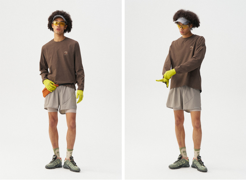 Лонгслив Nothomme Monterest Quick Drying коричневый