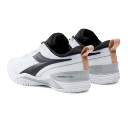Женские теннисные кроссовки Diadora Speed Blushield 5 W AG - white/silver/black