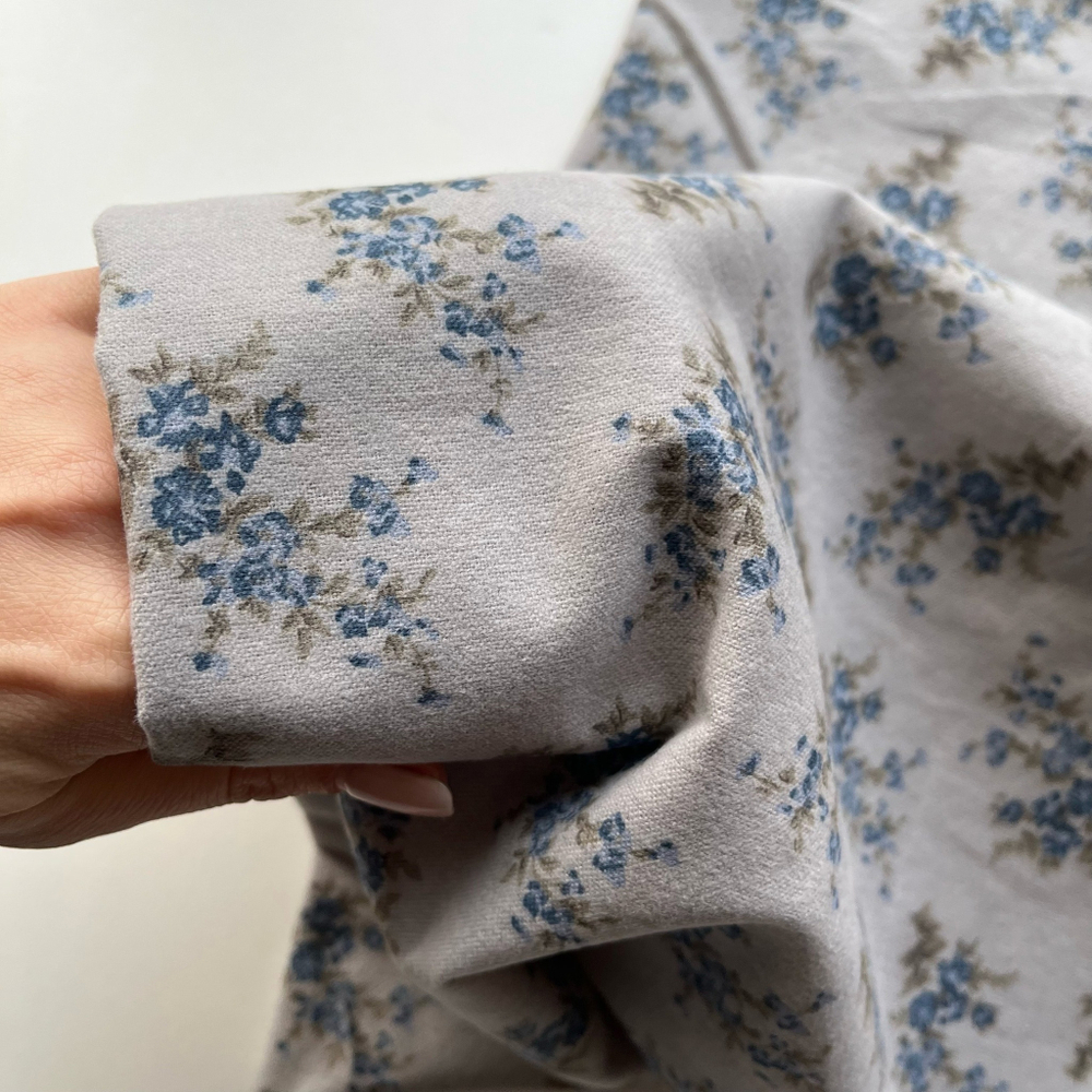 Фланель / теплый хлопок под заказ из КИТАЯ от 25м на цвет!