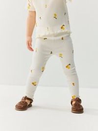 Лосины в рубчик "Груши" 0+