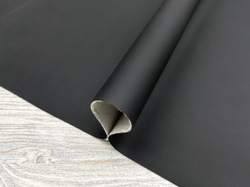 Maserati Black (1,0 мм), цв. Черный, экокожа