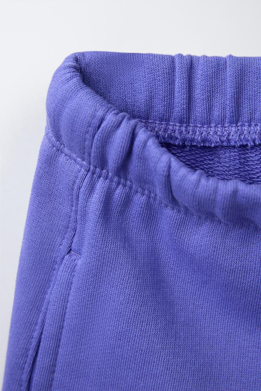 ZARA ШОРТЫ С НАДПИСЬЮ, ЛИЛОВЫЙ