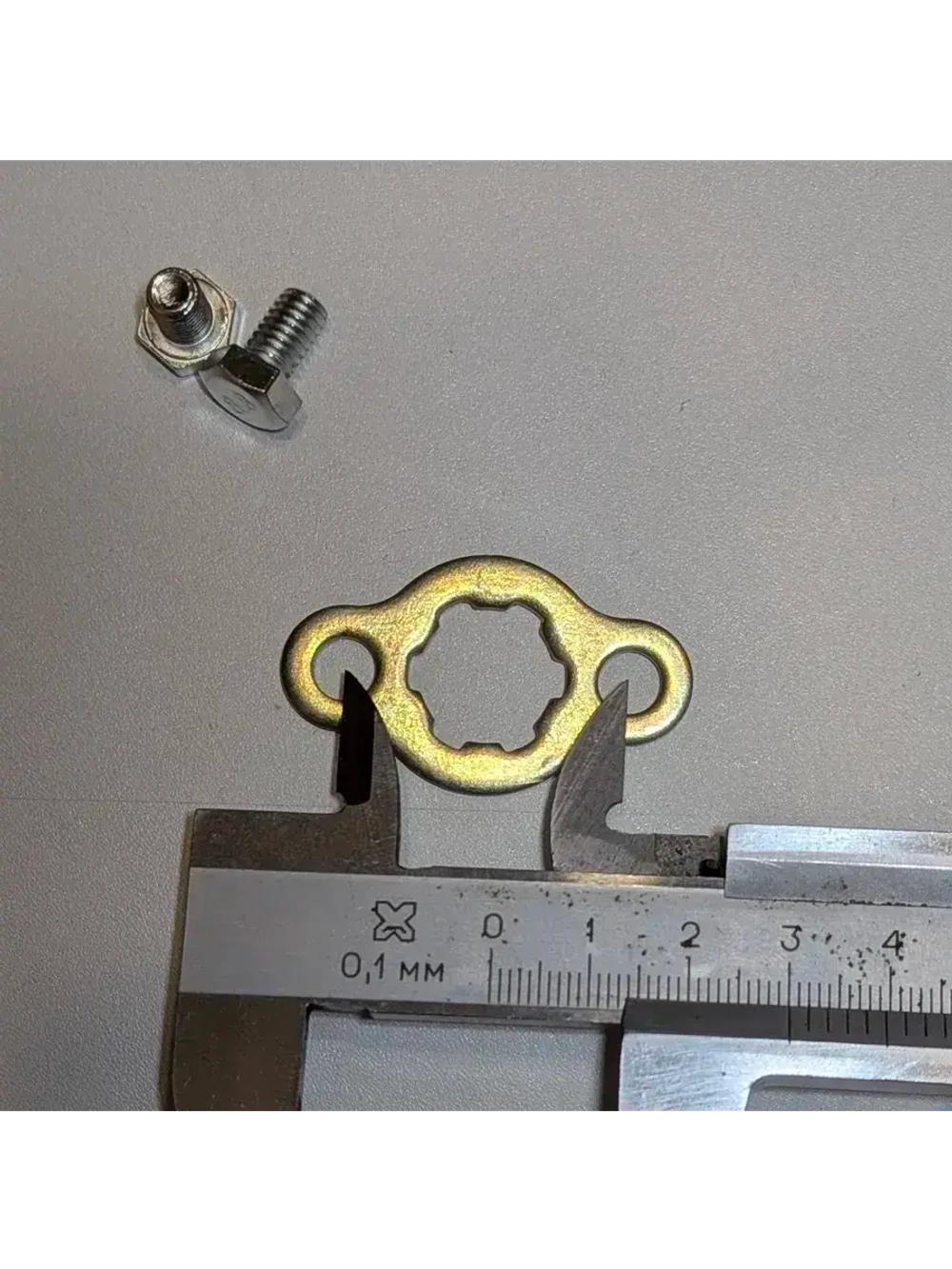 Крепление ведущей звезды вал 17мм