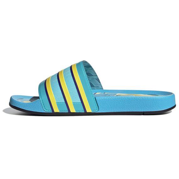 Adidas Originals Adilette 'Blue Yellow'