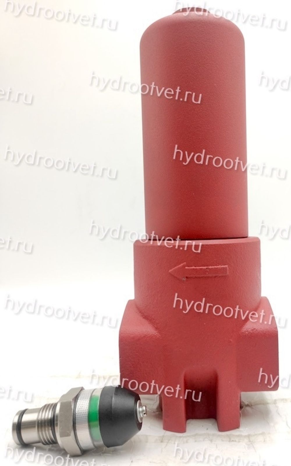 WKDFBN/HC110G10D1.1/-L24 - Напорный фильтр гидравлический одинарный модели DF тонкость фильтрации 10 мкм, типоразмер 110, вид присоединения: резьба G3/4, материал корпуса - чугун, рабочее давление до 420 бар, визуально-электрический (лампа с напряжением 24В) индикатор загрязнения