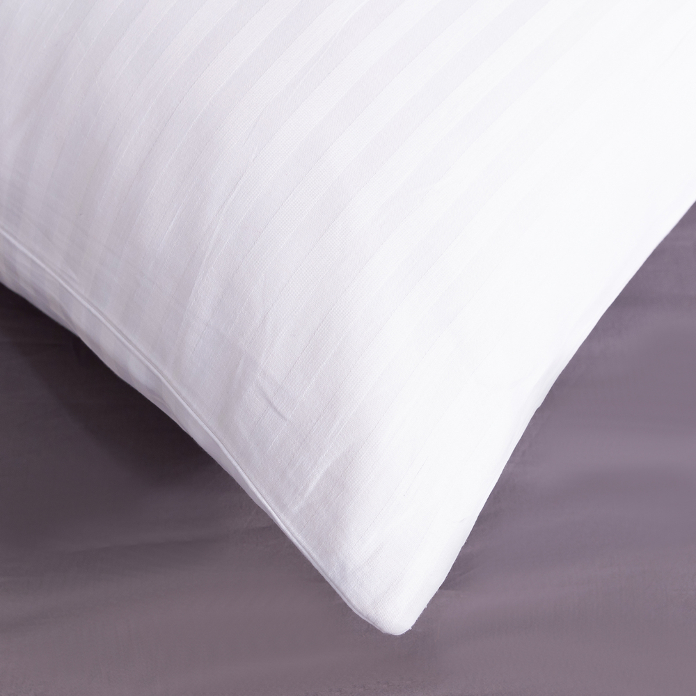 Наволочки Страйп Сатин Однотонный 100% хлопок N1CTH036 полоса 1x1 см