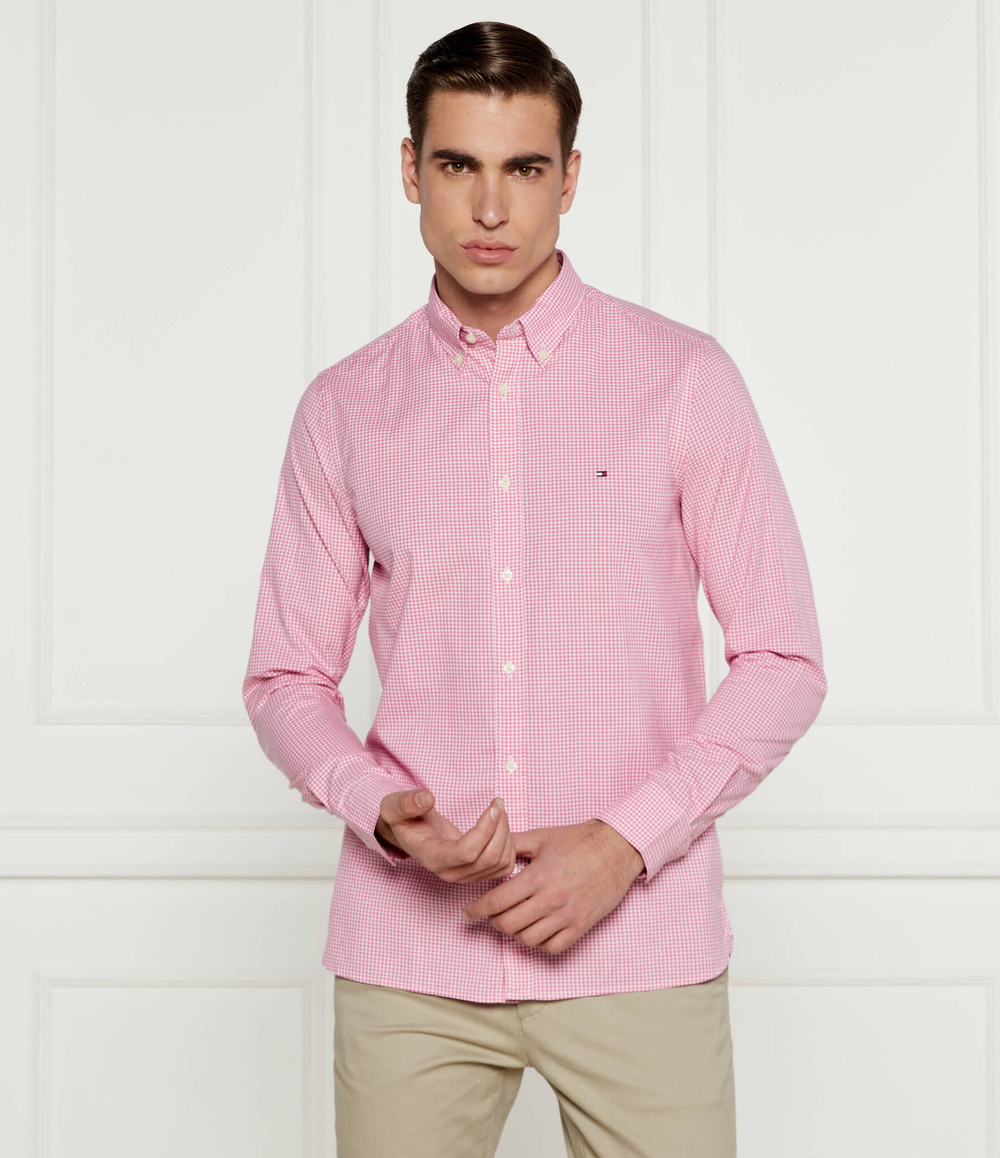Рубашка Tommy Hilfiger - розовый(MW0MW34570)