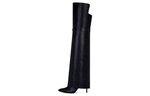 Givenchy Shark Lock Over the knee Boots 9cm Women"s Black