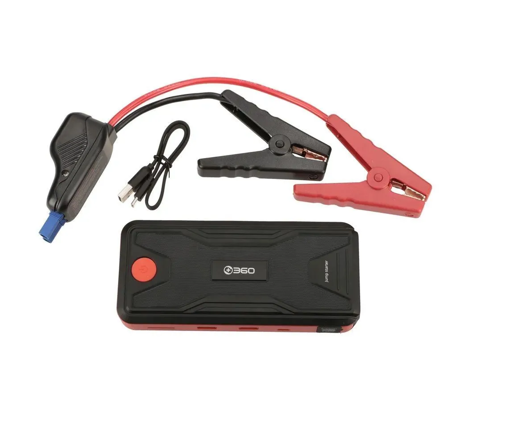 Портативное пуско-зарядное устройство 360 Jump Starter D6H