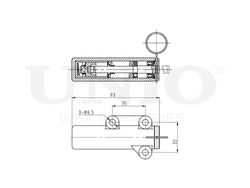Гидравлический натяжитель ремня ГРМ UNIO TNS-10248