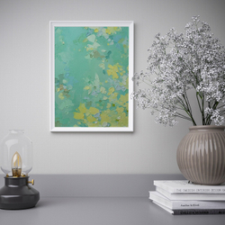 IKEA BILD  (ИКЕА БИЛД)  -  Постер, Капли росы, 30x40 см