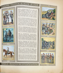 Die Reichswehr. Рейхсвер. Кельн: Кёльнская сигаретная компания Haus Neuerburg, 1933.