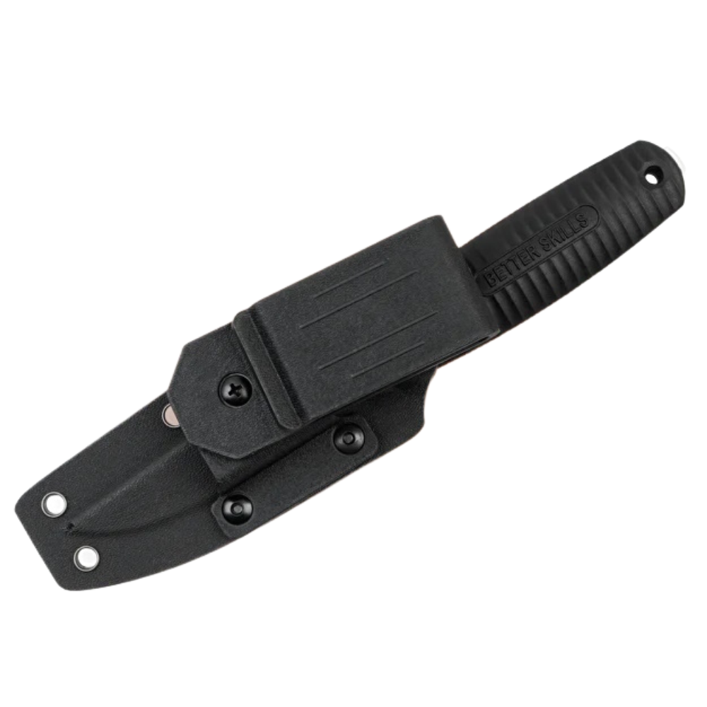 Нож HOT Knife North S Black (9Cr18MoV, Black Rubber, Kydex)
