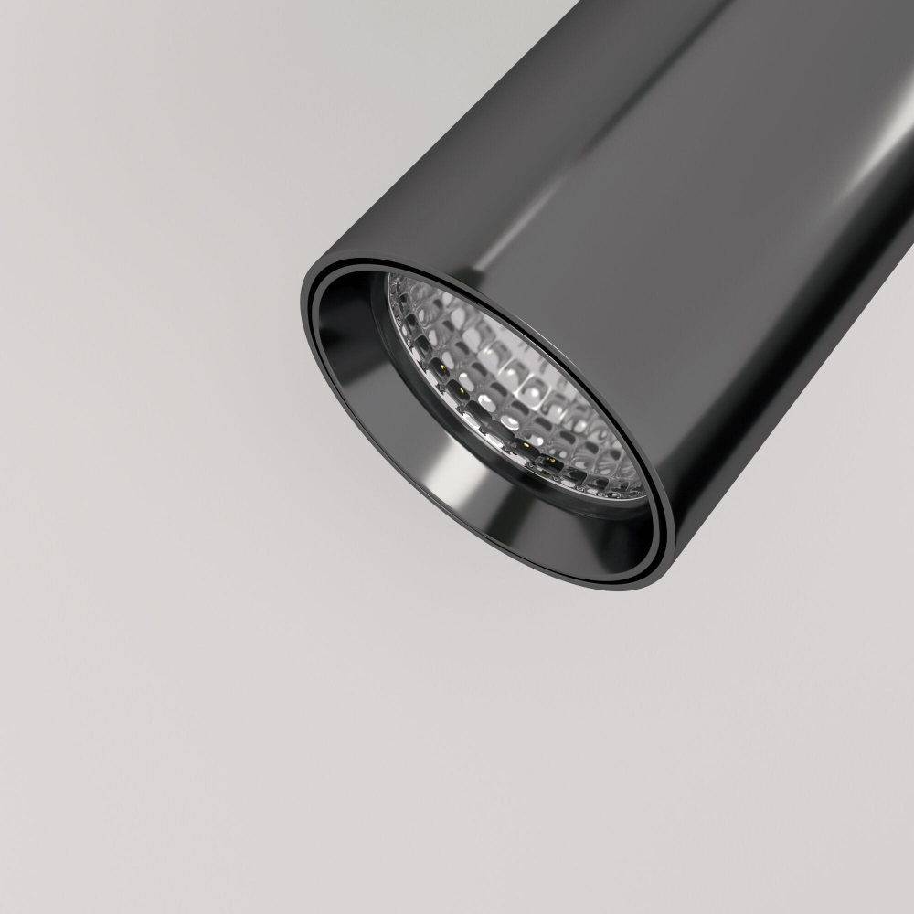 Настенный светодиодный светильник в стиле лофт 20143/1 LED черный жемчуг
