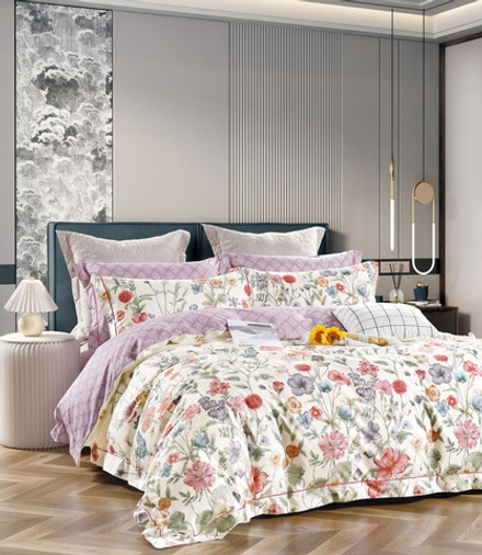 КПБ 2 сп с простыней на рез. 160х200 ПОПЛИН "П13"