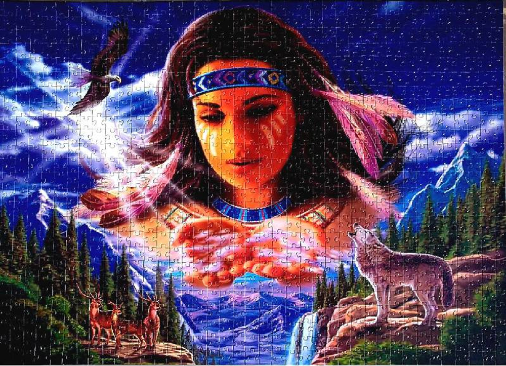 STEP Puzzle Пазл 1000 "Небесный дух" 79094 Степ