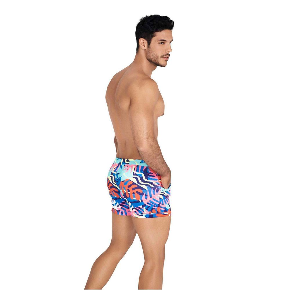Мужские шорты с разноцветным рисунком Clever TEACHINGS SWIMSUIT TRUNK 043207