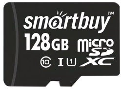 Карта MicroSD 128-GB Smartbuy UHS-I Class 10