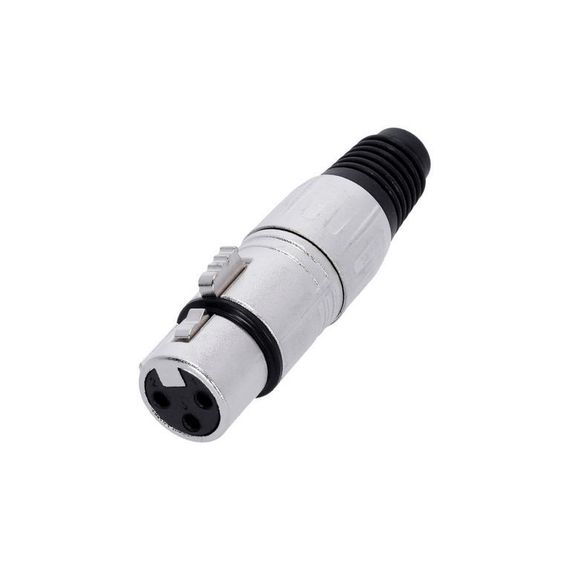 Adam Hall K4CXF3 - разъем XLR (F), 3-pin, металлический