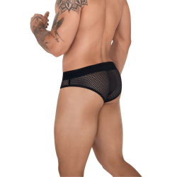 Мужские трусы брифы черные Clever SWIRL BRIEF 153211