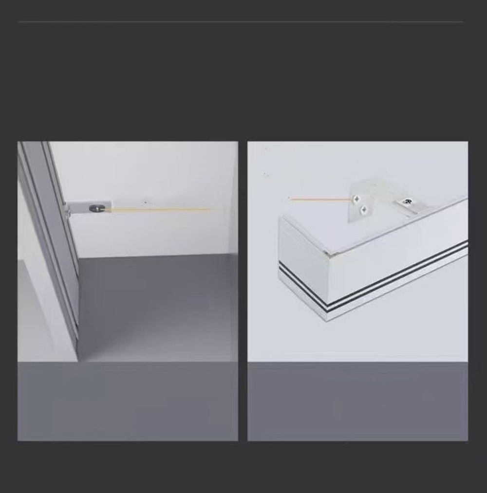 Алюминиевый короб для карниза, скрытый потолочный профиль для штор