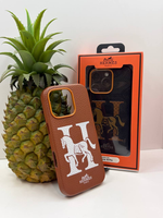 Накладка Hermes для iPhone 16 Pro Max