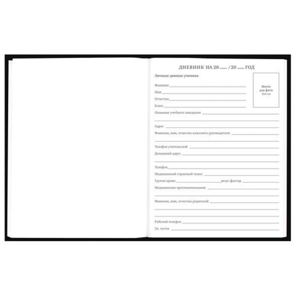 Дневник 5-11 класс 48 л., твердый, BRAUBERG, выборочный лак, с подсказом, "Dragon", 107195