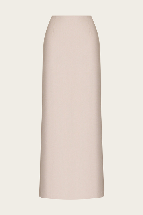Бежевая юбка-макси "Симона 2"