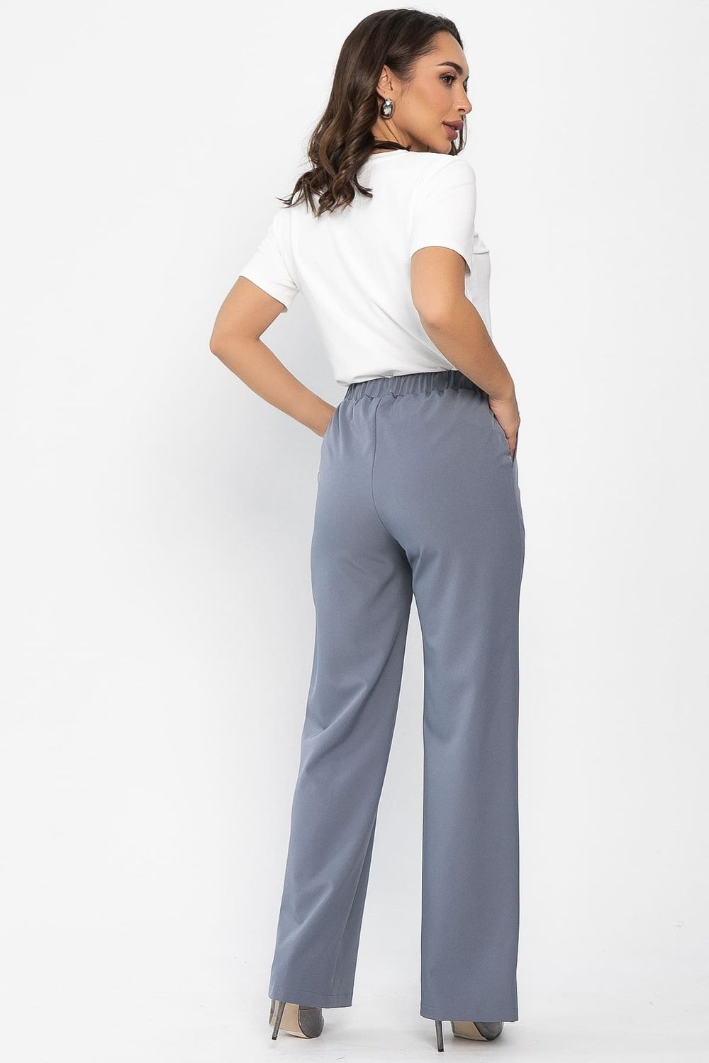 Брюки Бристоль (серо-голубые) Б14149-12М LT Collection