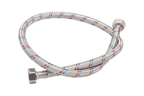 ПОДВОДКА ГИБКАЯ АКВАТЕХНИК 80 CM 1 ШТ ГГ 1/2 (СТАЛЬНОЙ НИППЕЛЬ) ВОДА