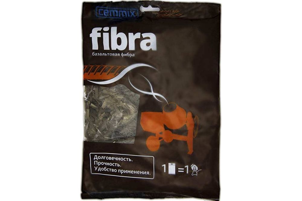 Фиброволокно базальтовое "CEMFIBRA R" 200Г (1/20/640) "CEMMIX"