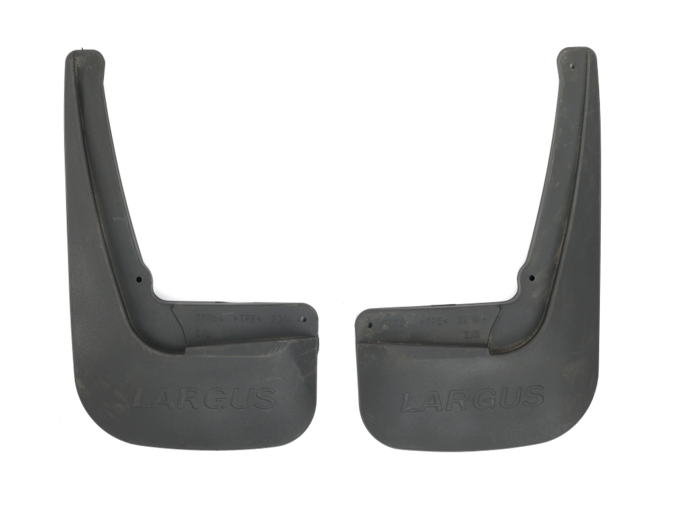 Брызговик ВАЗ ЛАДА Ларгус, Logan задний (к-т из 2 шт.) ТЭП (термоэластопласт) (ПолиуретанДеталь) ( ОЕ 99999901121382 )