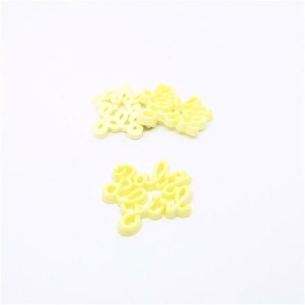 Пуговицы Hemline "Novelty", №1091 baby girl , цв.желтый