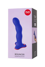 Фиолетовый фаллоимитатор Stubs Bouncer - 18,5 см. (Цвет: фиолетовый)