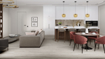 LVT-плитка Damy Floor SL3683-6 — LVT Дуб Английский/English Oak