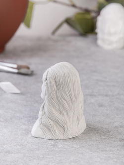 Набор  Бюст Шивы и подставка для благовоний на подносе