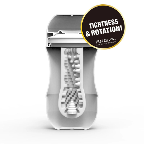 Мастурбатор Tenga Rolling Cup Strong с вращением, 15,5 см